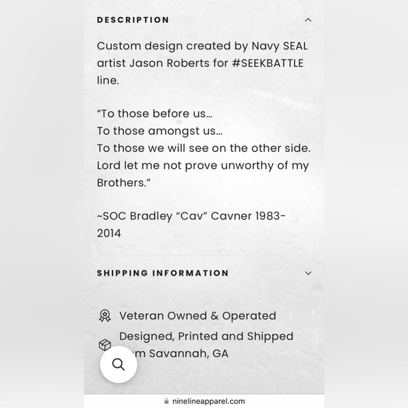 Nine Line Seek Battle Hoodie - Picture 6 of 7